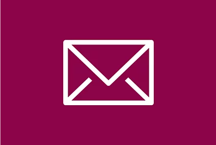 Icon Envelope used for a Newsletter teaser