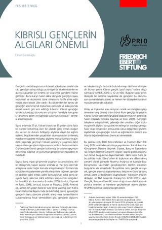 Kıbrıslı gençlerin algıları önemli
